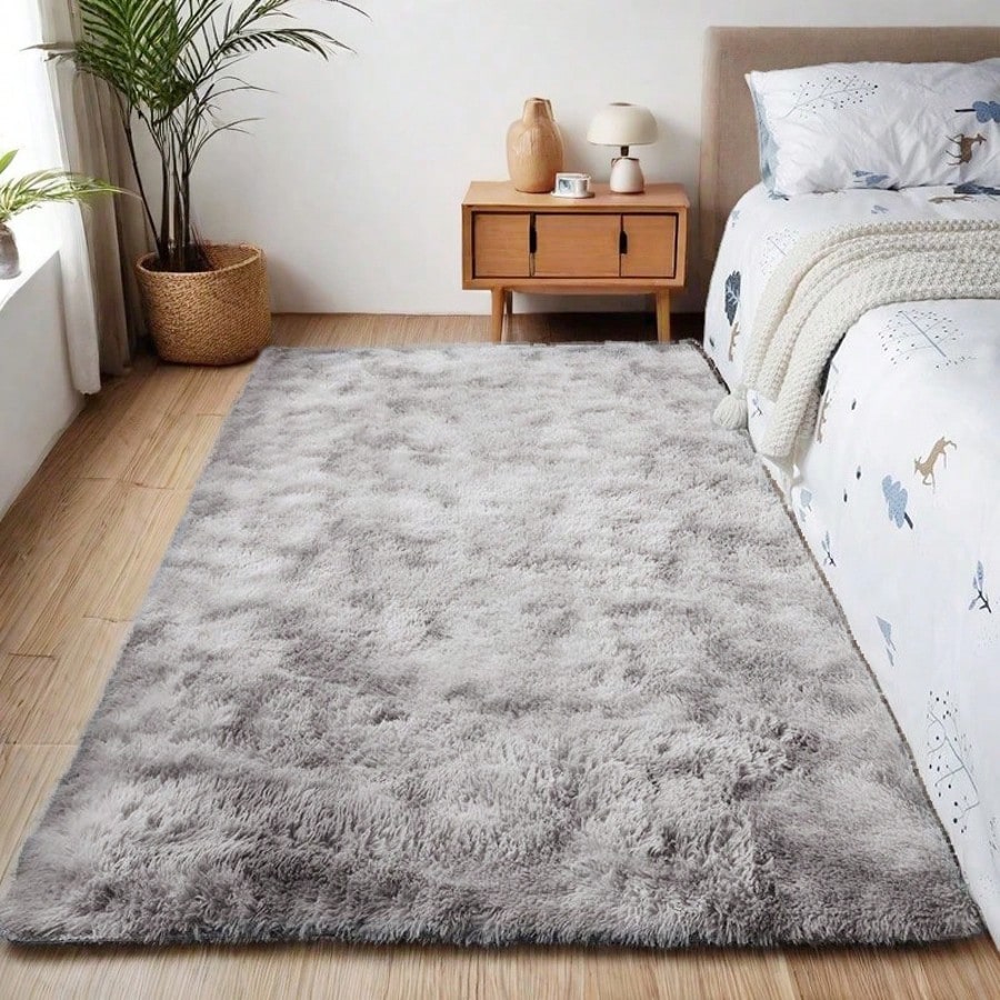 1pc Soft Corridor Carpet, Suitable For Bedroom, Fluffy, Lightweight, Long Pile, Shaggy, Suitable For Girls Room, Home Hallway Decor